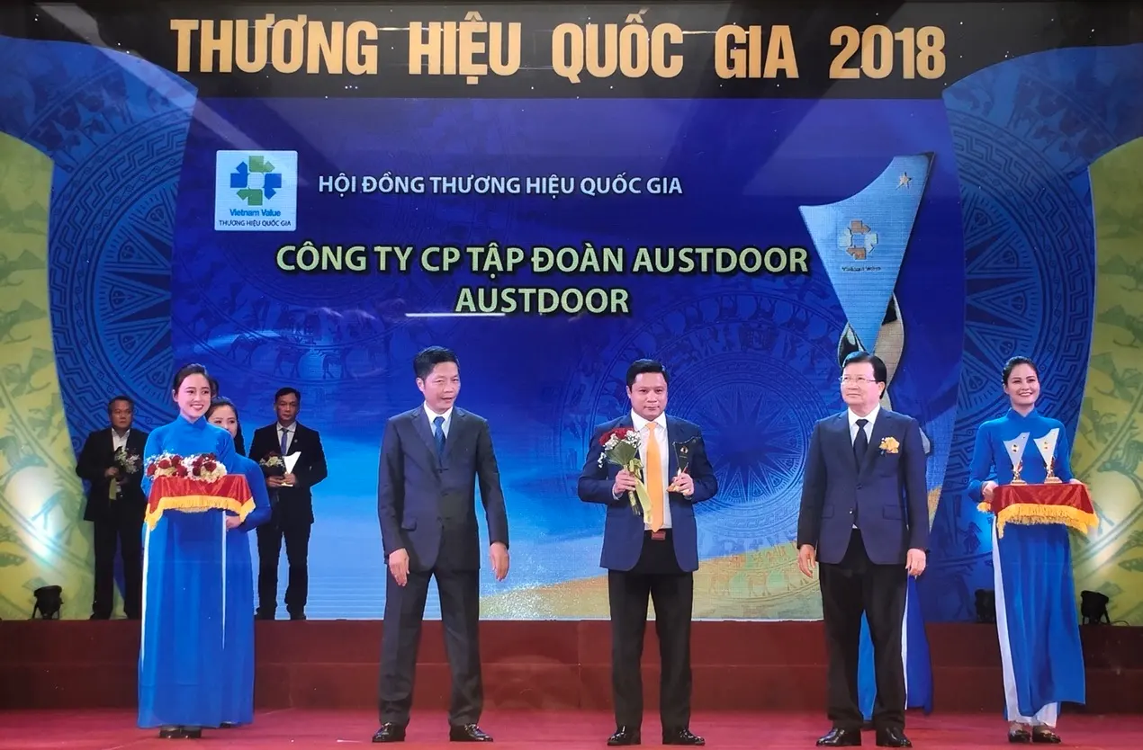 Austdoor – Thương hiệu cửa cuốn duy nhất đạt thương hiệu quốc gia