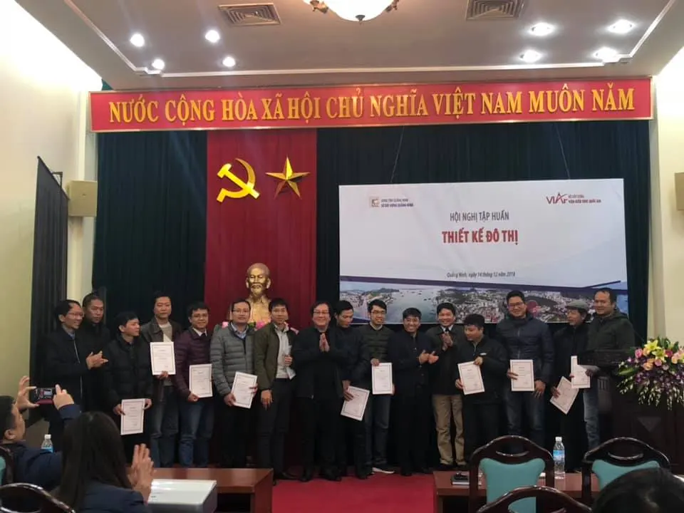 Chương trình tập huấn nghiệp vụ về thiết kế đô thị mẫu