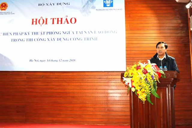 Hội thảo “Các biện pháp kỹ thuật phòng ngừa tai nạn lao động trong thi công xây dựng công trình”