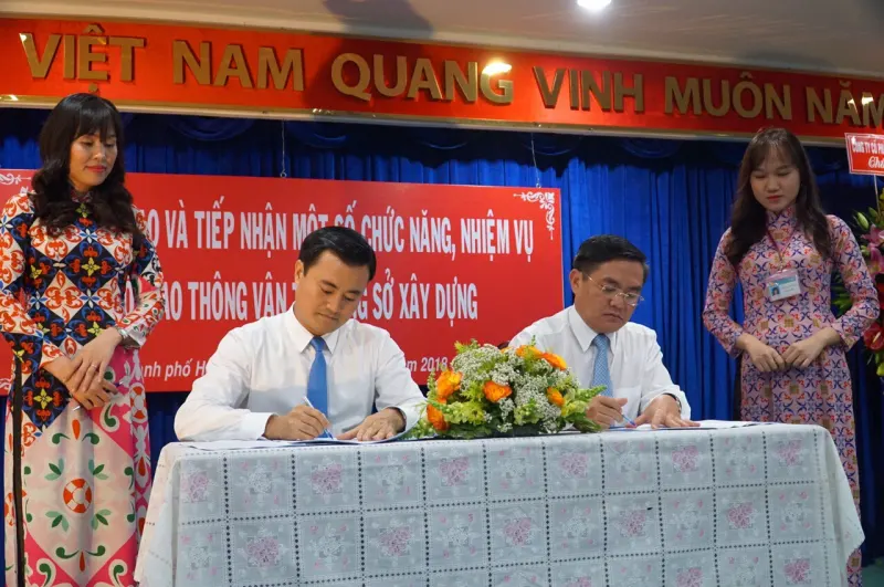 Sở GTVT bàn giao các chức năng quản lý Nhà nước cho Sở Xây dựng