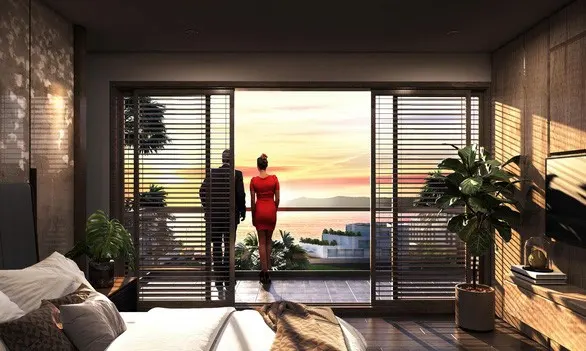Dự án Goldsand Hill Villa nằm trên ngọn đồi ngắm hoàng hôn đẹp nhất Việt Nam