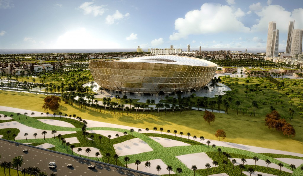 Foster + Partners thiết kế sân vận động vàng cho trận chung kết World Cup Qatar