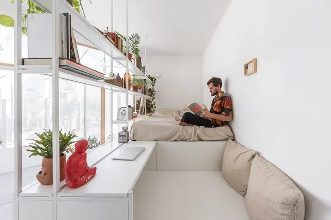 Biến 18m2 đất thừa thành căn nhà đẹp và thoáng vạn người mê