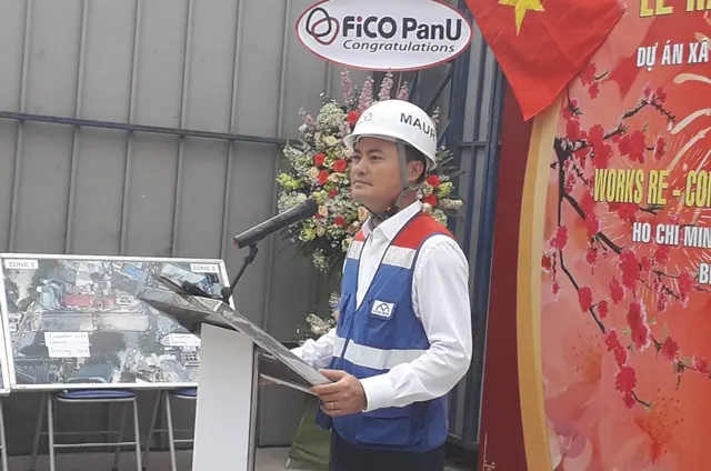 Trưởng Ban Quản lý đường sắt Bùi Xuân Cường nêu quyết tâm hoàn thành tuyến metro số 1 vào cuối năm 2020. Ảnh: H.V
