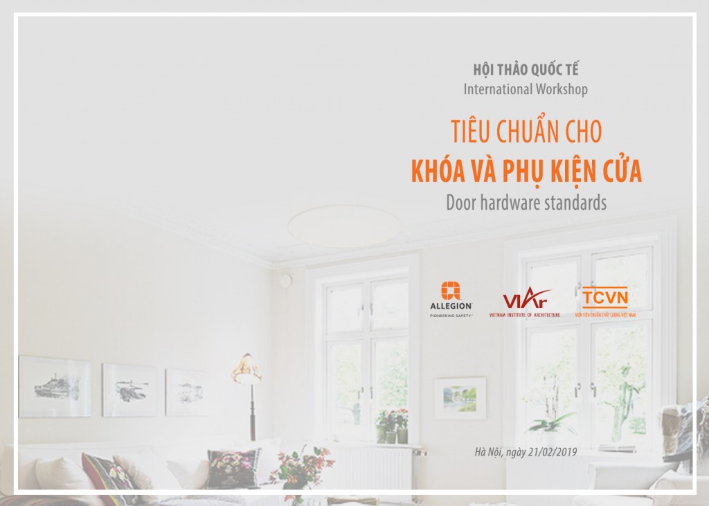 Hướng tới một hệ thống tiêu chuẩn, quy chuẩn đối với khoá và phụ kiện cửa
