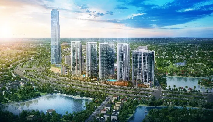 Eco Green Saigon bán những căn cuối hai tòa mặt tiền đại lộ Nguyễn Văn Linh