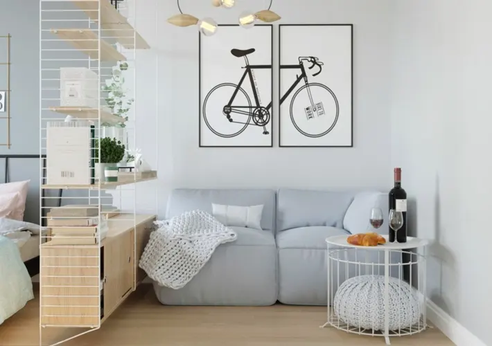Hô biến căn hộ 33m2 thành không gian sống tiện nghi
