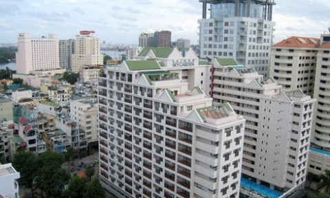 Giá thuê căn hộ dịch vụ ở Sài Gòn gần 40 USD mỗi m2