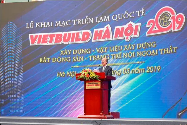 Ông Nguyễn Trần Nam - Trưởng Ban tổ chức phát biểu khai mạc Triển lãm