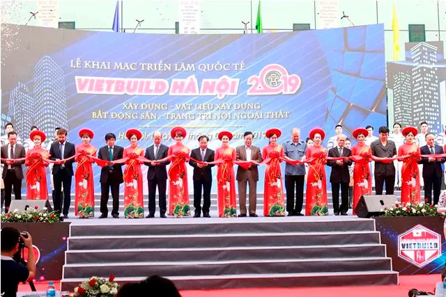 Khai mạc Triển lãm Quốc tế Xây dựng VIETBUILD Hà Nội 2019