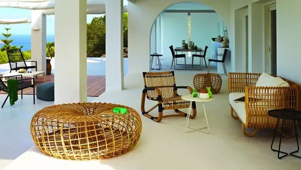 Đẹp lạ với xu hướng nội thất mây tre