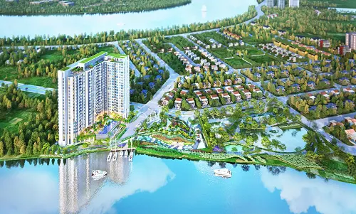 Thủ Thiêm Dragon có vị trí tốt tại đô thị Thạnh Mỹ Lợi quận 2 được quy hoạch bài bản, có tiềm năng thu hút dân cư và các doanh nghiệp tại khu vực cảng Cát Lái