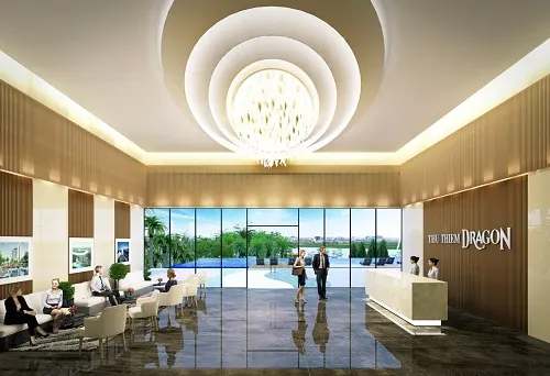 Các căn thương mại Thủ Thiêm Dragon là sản phẩm hiếm hoi có diện tích lớn trong khu vực với giá từ 32 triệu đồng mỗi m2