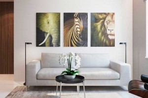 Những điều cấm kỵ khi treo tranh phong thủy trong phòng khách