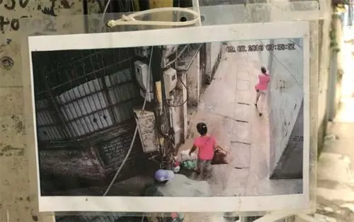 Những bức hình người đổ rác trộm được trích xuất từ camera, có ngày giờ rõ ràng, nên không ai phản đối hoặc đến đòi gỡ xuống. Ảnh: Lệnh Thắng