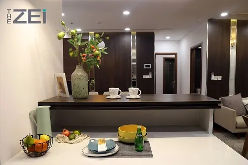 Căn hộ mẫu The Zei được chăm chút từng chi tiết nhỏ