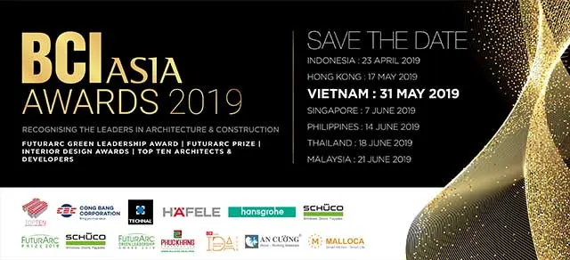 BCI Asia Awards khuyến khích tạo ra những công trình kiến trúc có trách nhiệm với xã hội