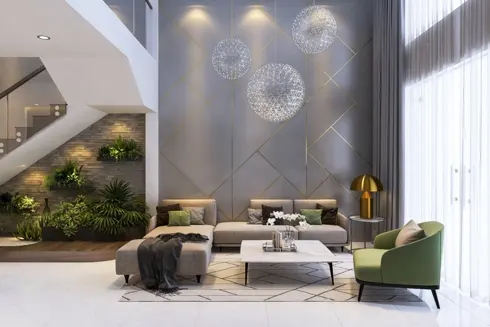 Những phòng khách độc đáo, hấp dẫn trong nhiều không gian khác nhau