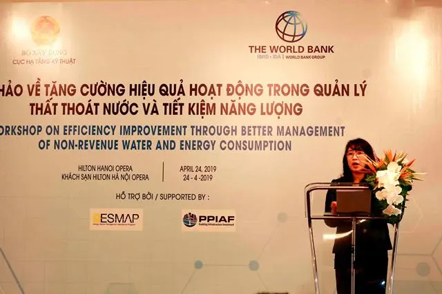 Hội thảo về tăng cường hiệu quả hoạt động trong quản lý thất thoát nước và tiết kiệm năng lượng