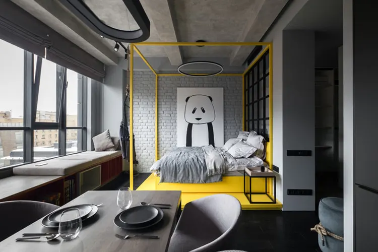 Căn hộ 40m2 đầy cá tính