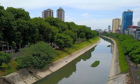 Nhật Bản tài trợ công nghệ làm sạch, giảm mùi nước sông Tô Lịch
