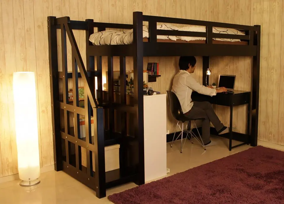 Cách bố trí không gian này giúp cho căn phòng đáp ứng được nhiều chức năng cùng lúc