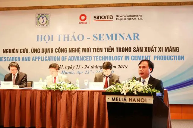 Hội thảo “Nghiên cứu, ứng dụng công nghệ mới tiên tiến trong sản xuất xi măng”