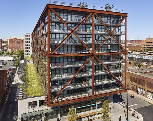 Soi tòa nhà hình lồng nhôm “bá đạo”