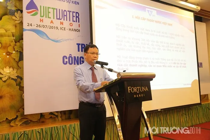 PGS.TS. Nguyễn Hồng Tiến – Phó Chủ tịch kiêm Tổng thư ký Hội cấp thoát nước Việt Nam