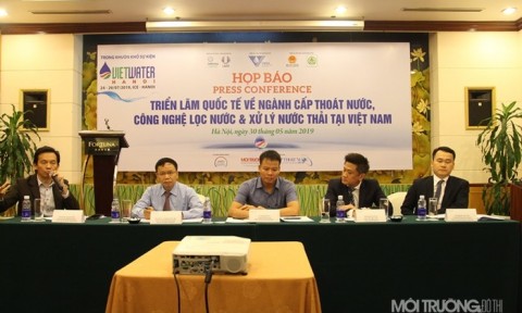 Họp báo triển lãm quốc tế hàng đầu Việt Nam về ngành nước 2019