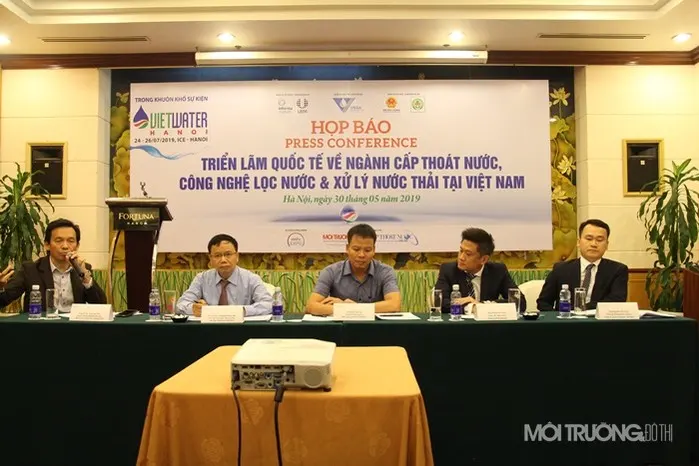 Họp báo triển lãm quốc tế hàng đầu Việt Nam về ngành nước 2019