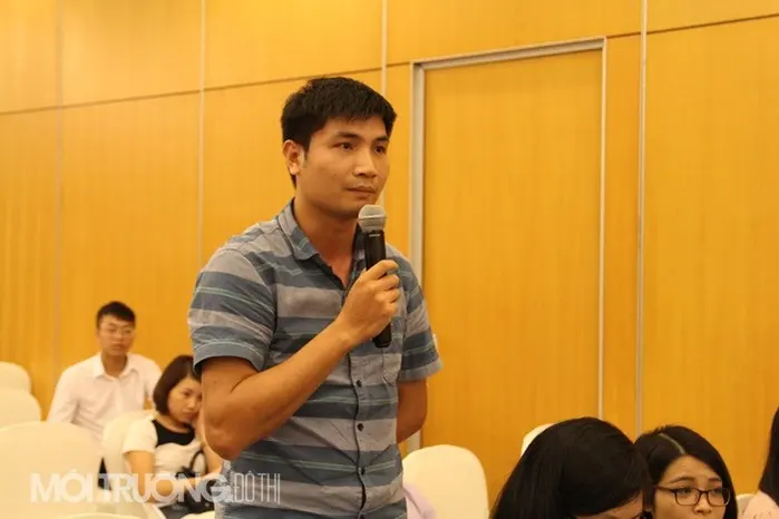 VIETWATER thu hút sự quan tâm của báo chí. Nhiều phóng viên, Nhà báo đã đặt các câu hỏi liên quan đến sự kiện và các vấn đề của ngành nước