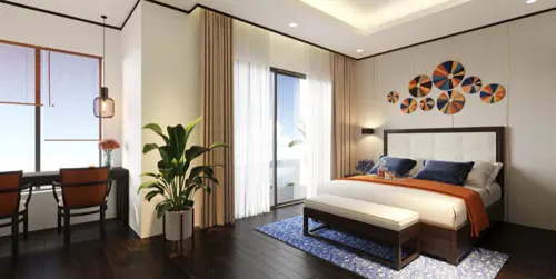 Các căn hộ tại dự án Best Western Premier Sapphire Ha Long có suất đầu tư ban đầu chỉ từ 450 triệu đồng
