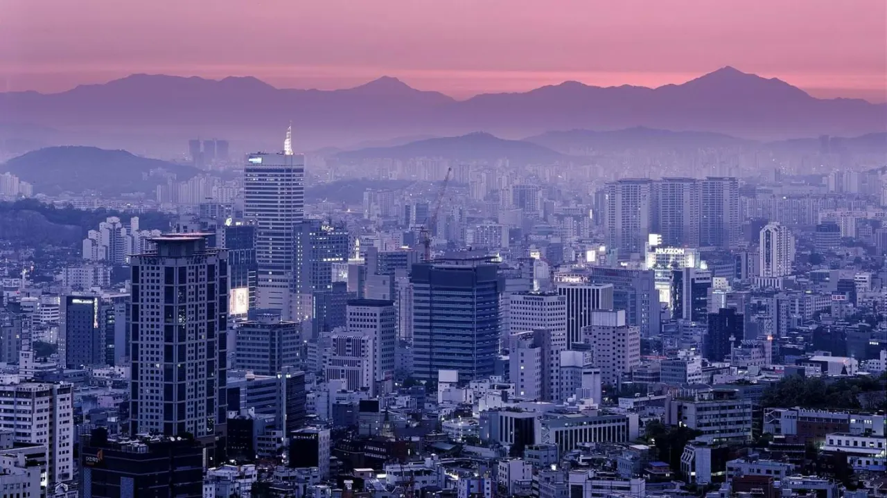 Những khu rừng bê tông đang mọc lên giữa siêu đô thị Seoul trong khi những không gian xanh ở đây chỉ chiếm một tỷ lệ rất nhỏ. Ảnh: KnowledgeHi