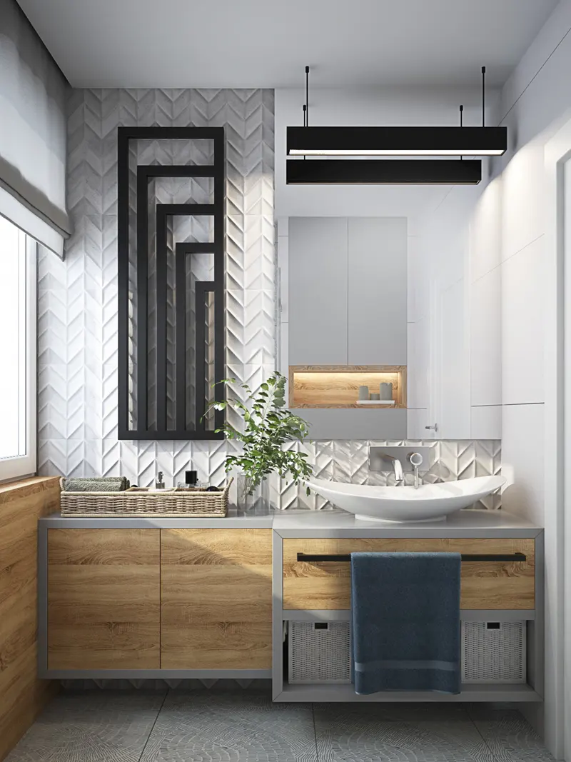Bồn rửa tay hình thuyền phong cách