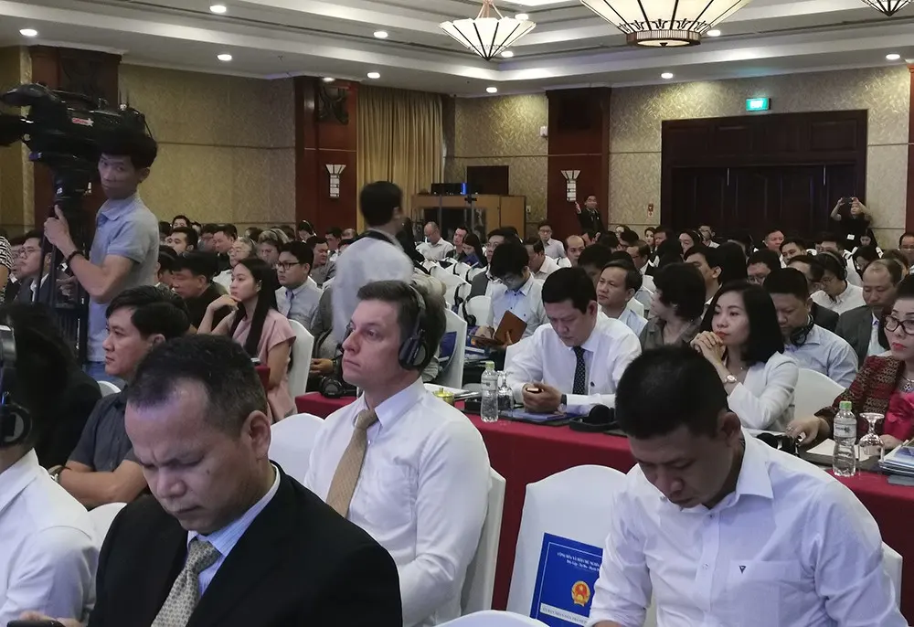Đại biểu tham dự Hội nghị Xúc tiến đầu tư vào TP.HCM năm 2019. Ảnh: PK