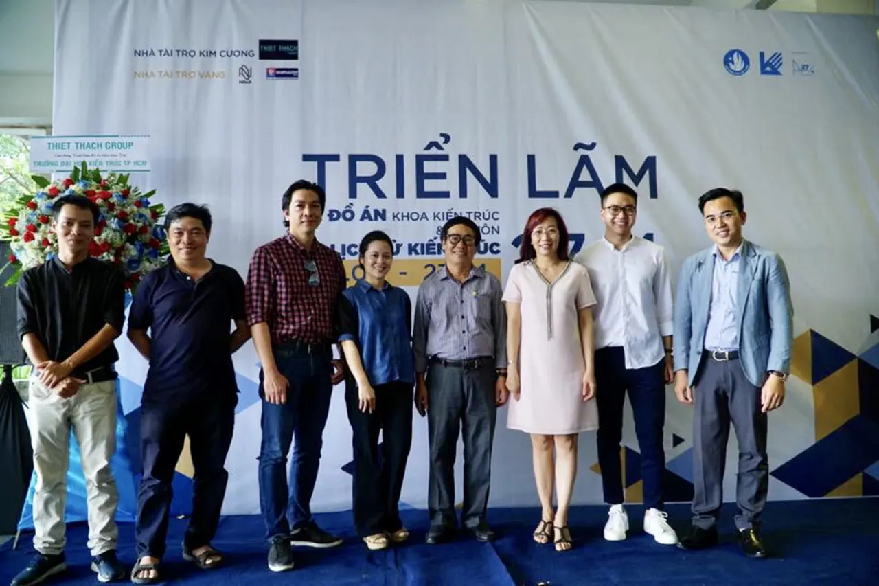 Triển lãm 27/4 của Trường Đại học Kiến trúc TPHCM
