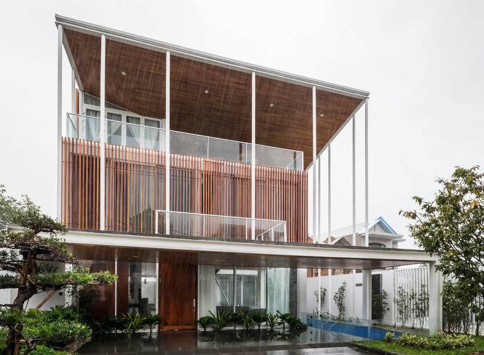 Nhà của P&T / thiết kế độc đáo dành cho 4 thành viên