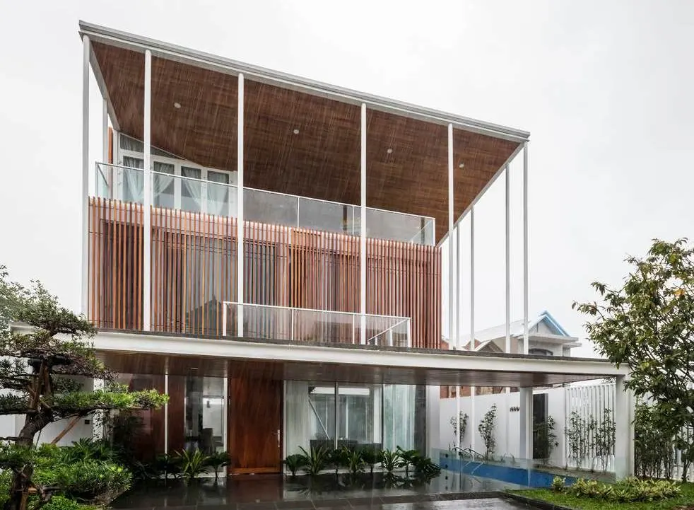Nhà của P&T / thiết kế độc đáo dành cho 4 thành viên