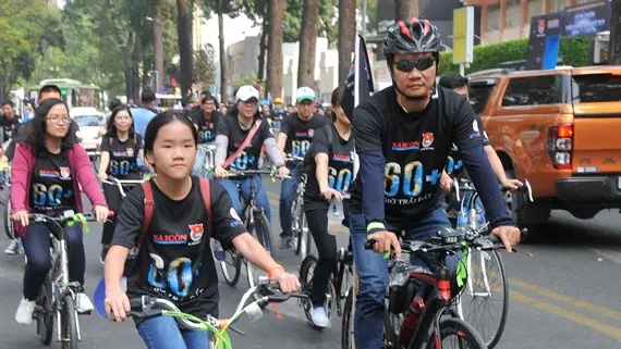 Tổ chức không gian để phát triển xe đạp công cộng