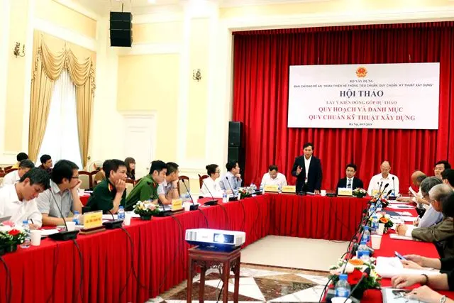 Bộ Xây dựng lấy ý kiến cho Dự thảo Quy hoạch và danh mục quy chuẩn kỹ thuật xây dựng