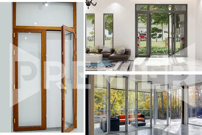 Sản phẩm cửa đi cho các công trình hiện đại