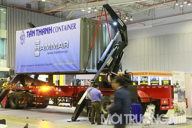 Nhiều sản phẩm đa dạng đến từ nhiều doanh nghiệp khác nhau được trưng bày tại tiển lãm VIPILEC 2019