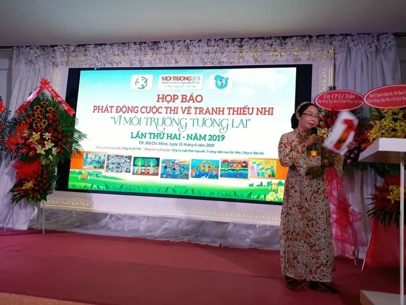 Phát động Cuộc thi Vẽ tranh thiếu nhi: ‘Vì môi trường tương lai’