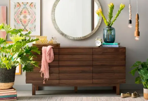 Mẫu tủ lưu trữ nhỏ gọn dành cho phòng ngủ