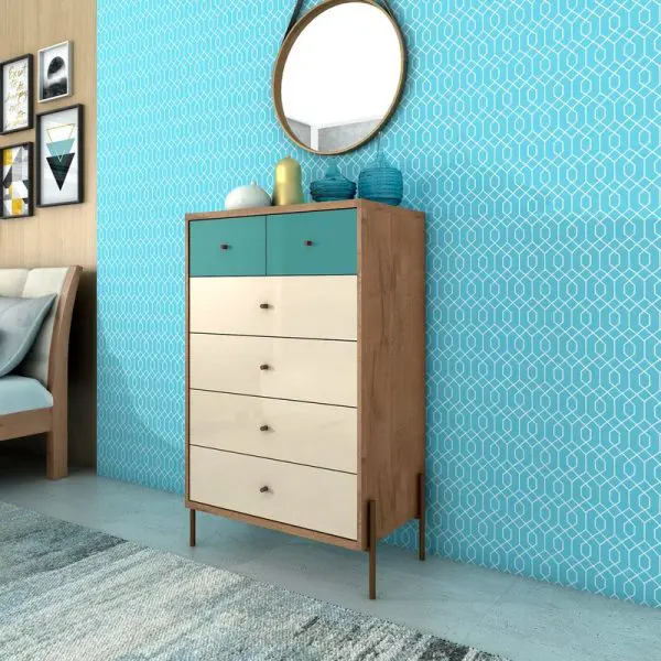 Tủ chữ nhật tận dụng chiều cao cho việc lưu trữ