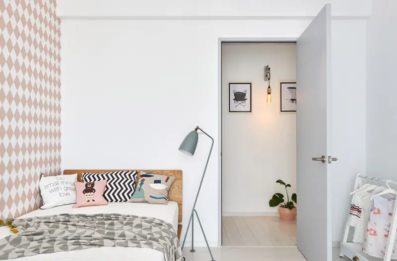 Phòng ngủ trẻ em mang phong cách Scandinavian dễ thương và trẻ trung