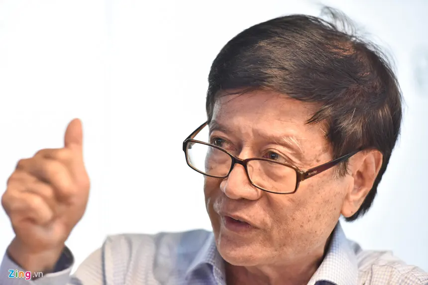 TS Võ Kim Cương, nguyên Phó kiến trúc sư trưởng TP.HCM. Ảnh: Thuận Thắng.
