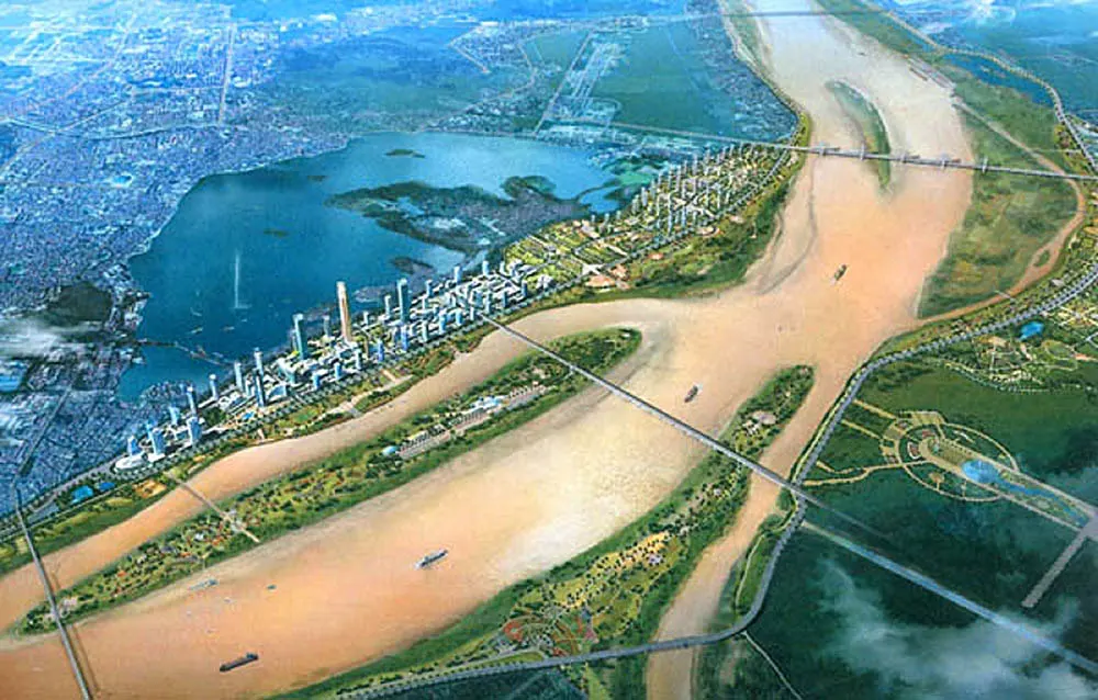 Hà Nội chuẩn bị trình quy hoạch 2 bên bờ sông Hồng