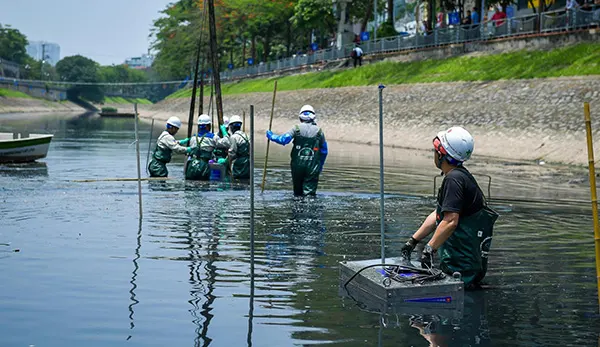 78% nước thải của Hà Nội đang xả thẳng ra môi trường